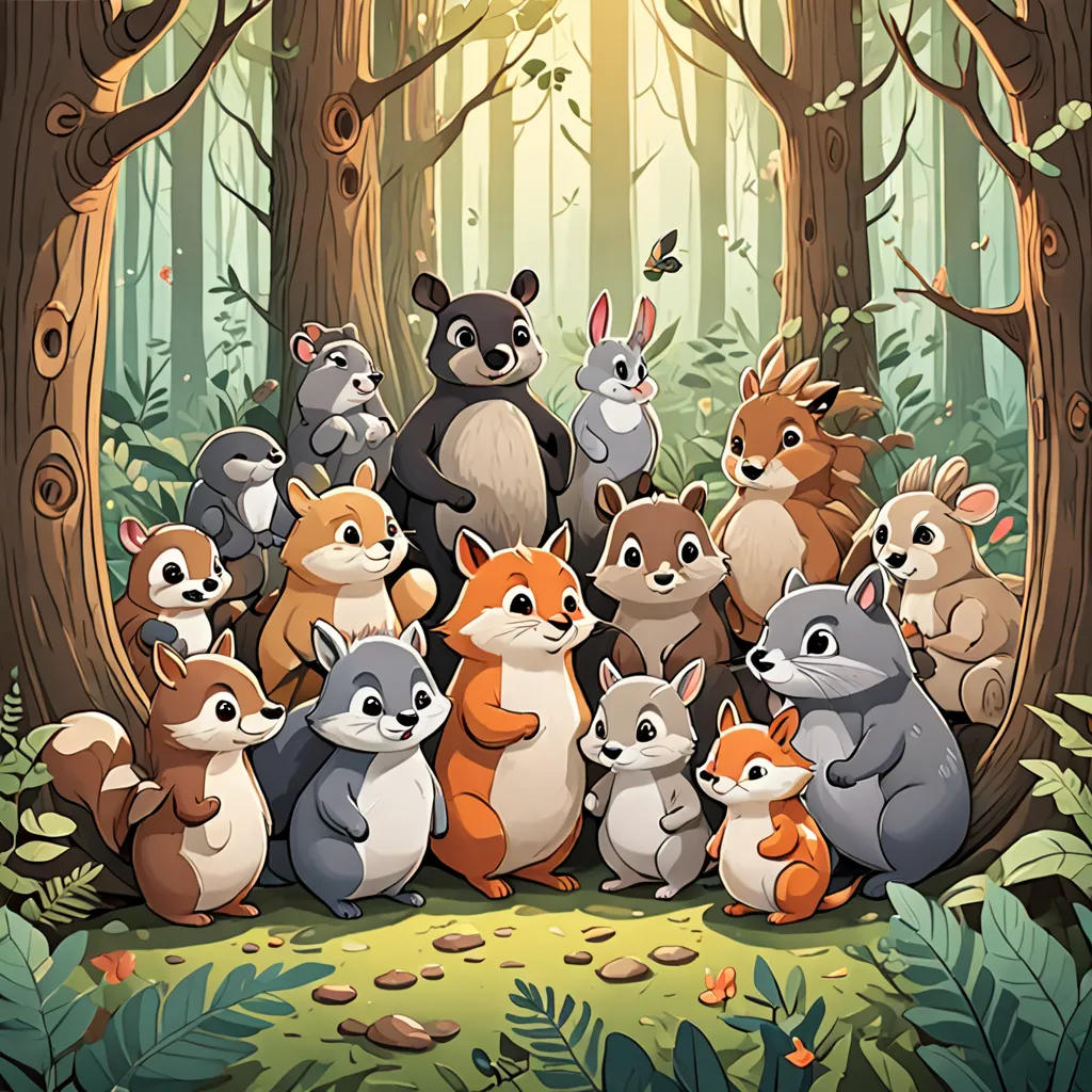 The Enchanted Forest Friends