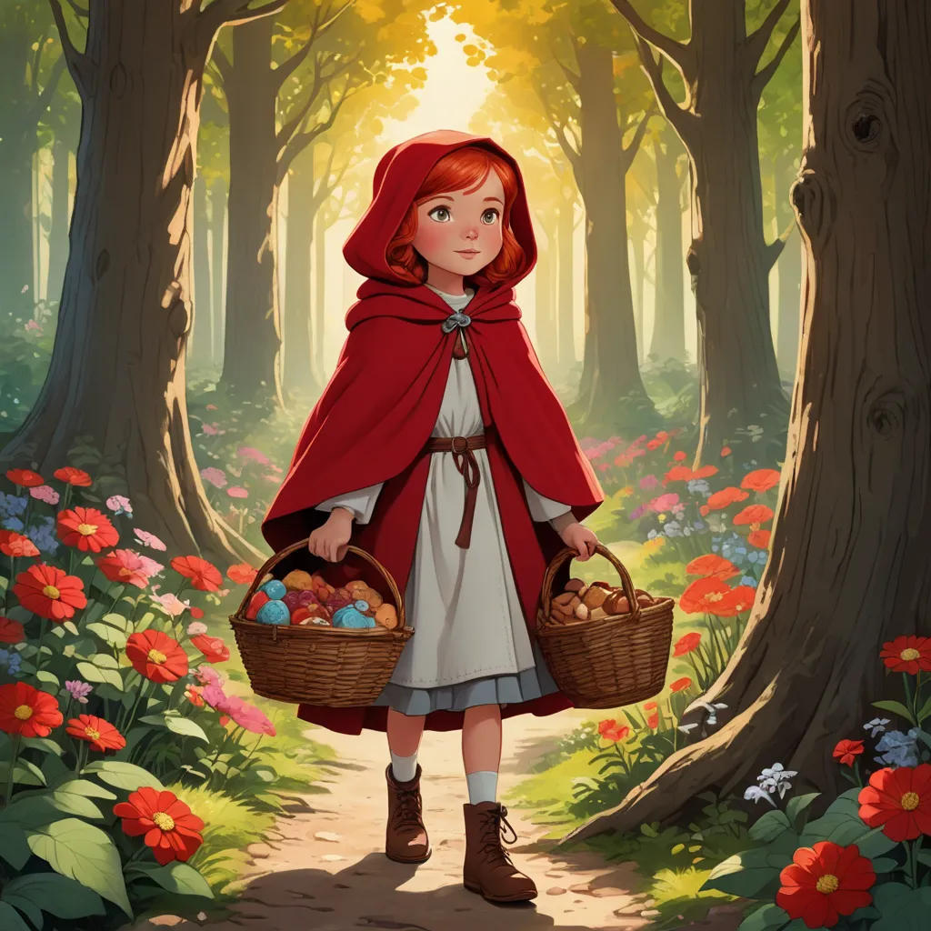 The Brave Little Red Riding Hood