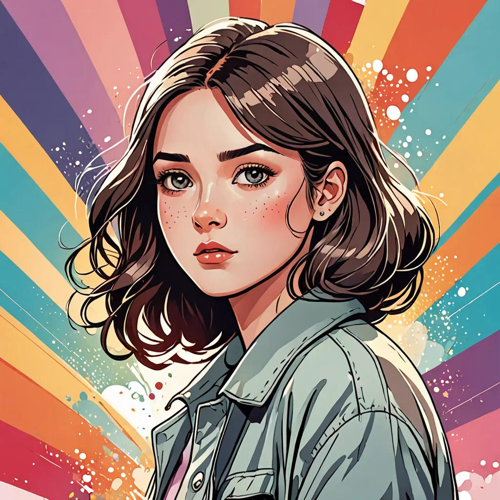 The Girl of Many Colors