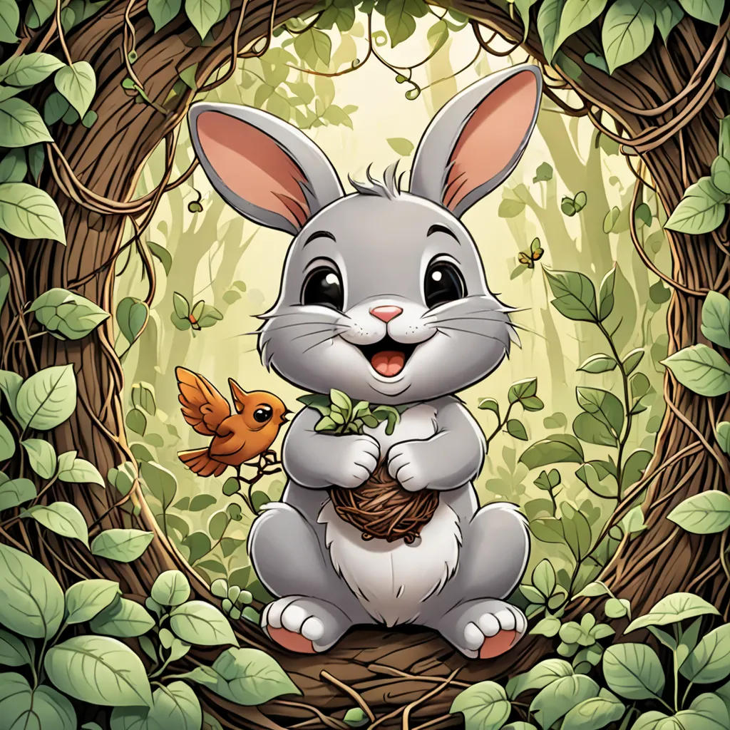 The Magical Adventure of Sparky the Brave Bunny