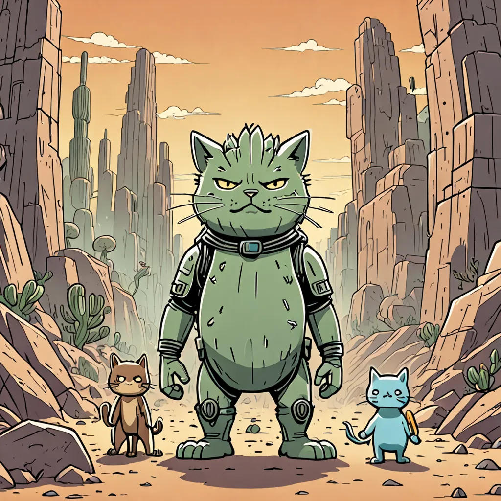 The Cactus Kid and the Electric Cat