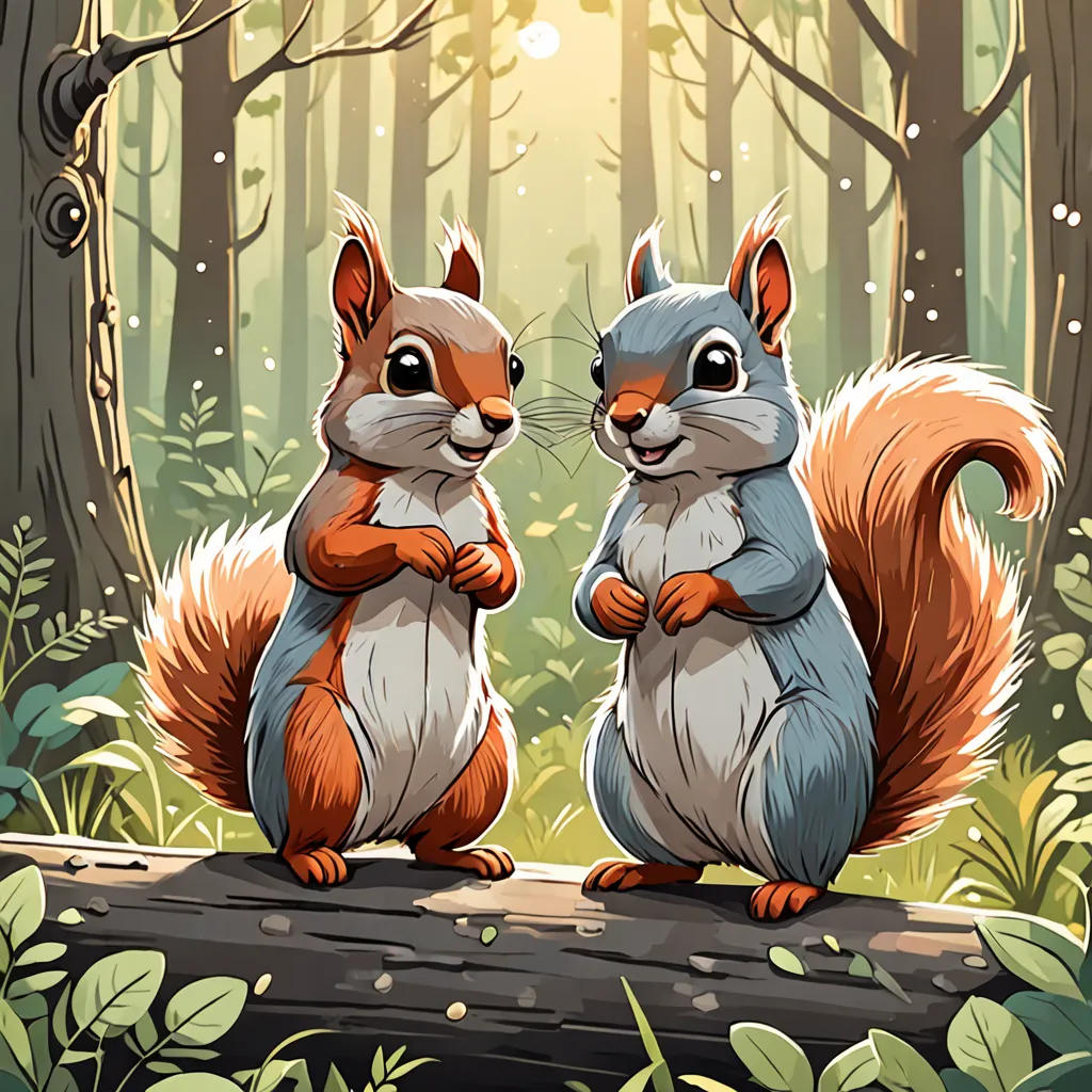 The Dimensional Squirrels