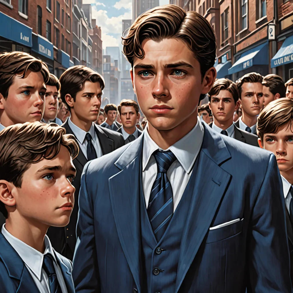 The Blue Suit Mystery