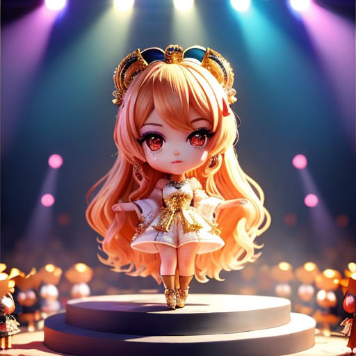 Beyonce Chibi