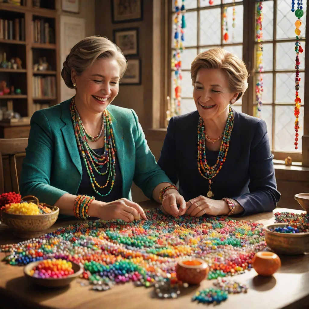 Charismatic Chrissy and Madame Chancellor's Crafty Adventure