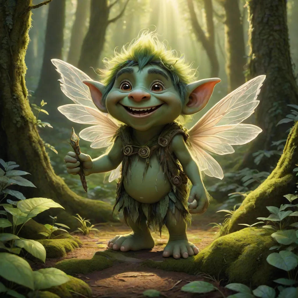 Friendly Troll Finds a Friend
