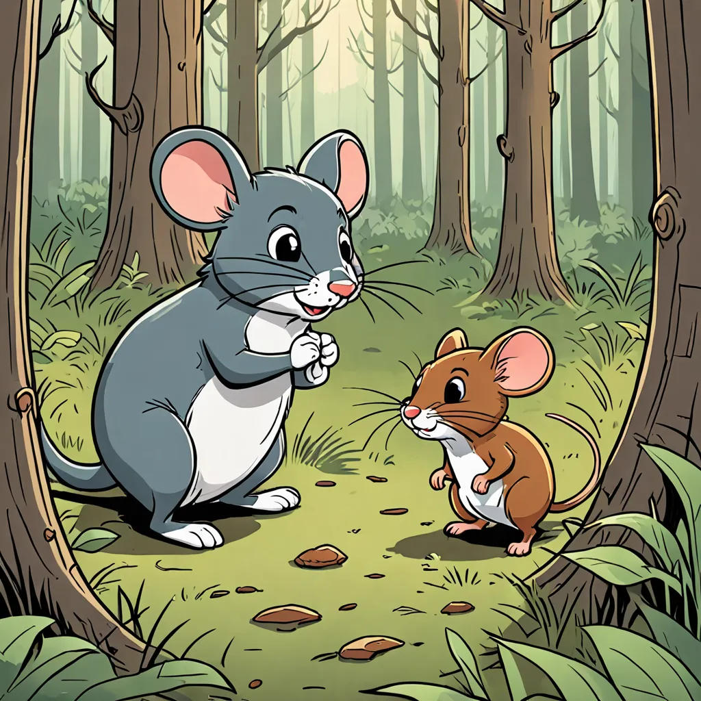 The Clever Mouse and the Sly Cat