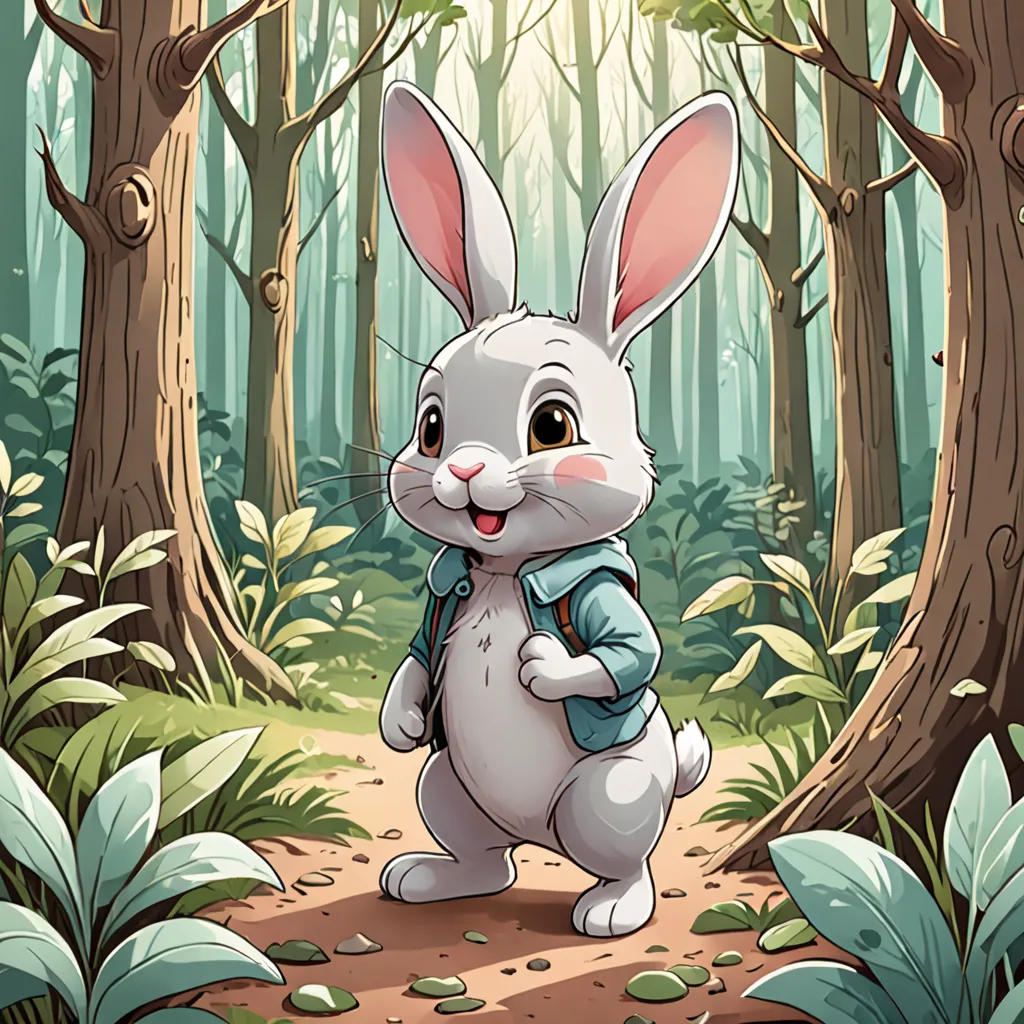 The Curious Adventure of Willow the Rabbit