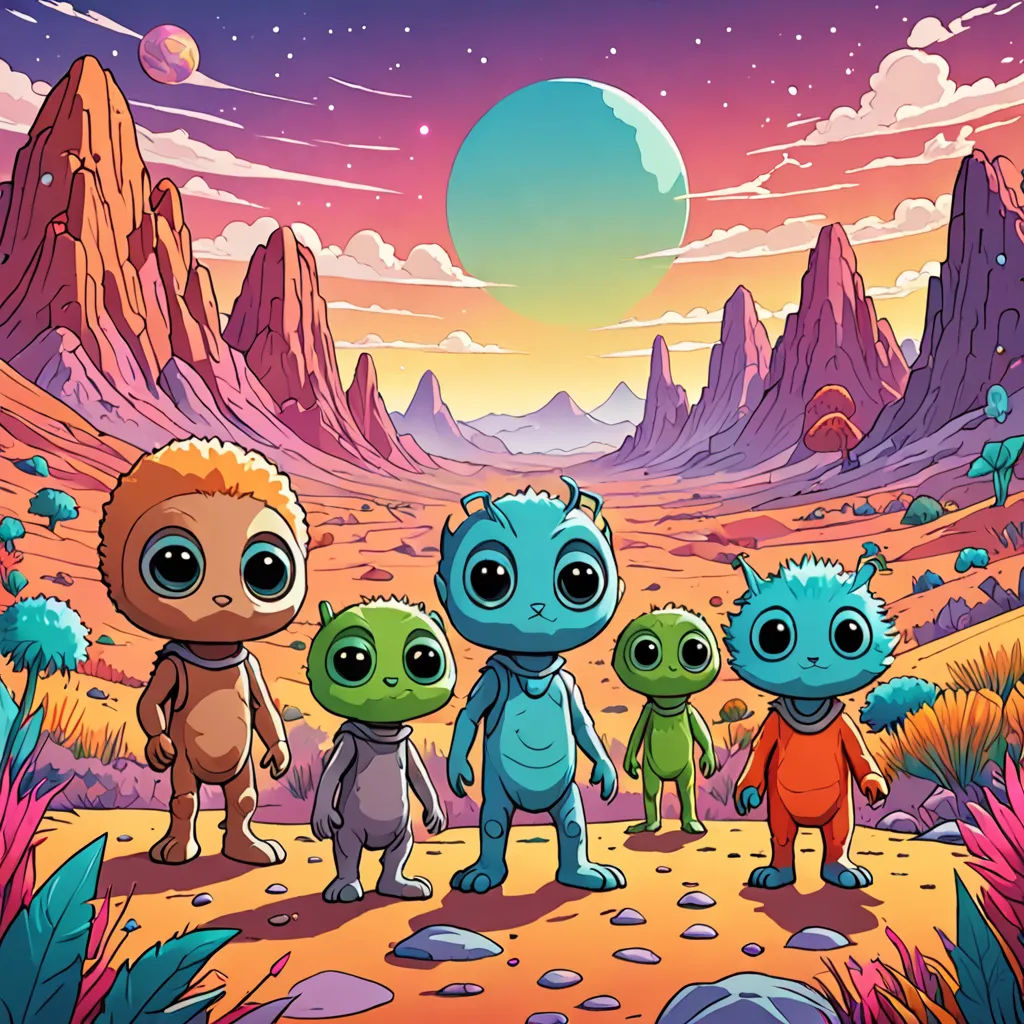 The Furry Explorers of Zorblax