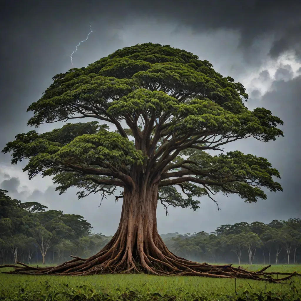The Fall of the Proud Teak