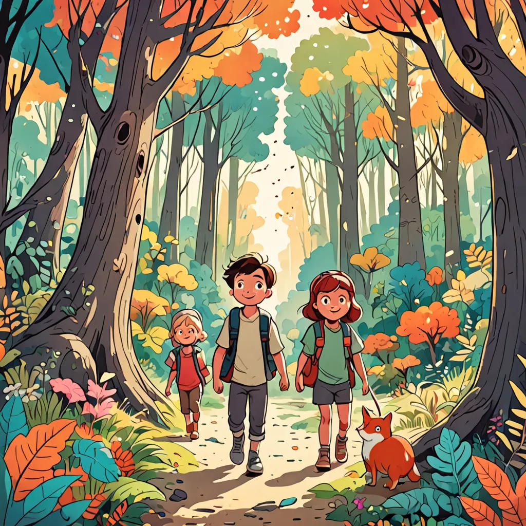 Ben and Sienna's Forest Adventure