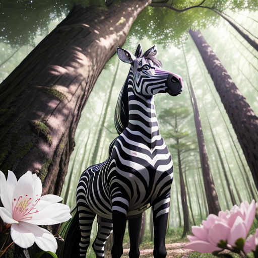 A rainbow zebra would be fantastic. - Where True Love Is