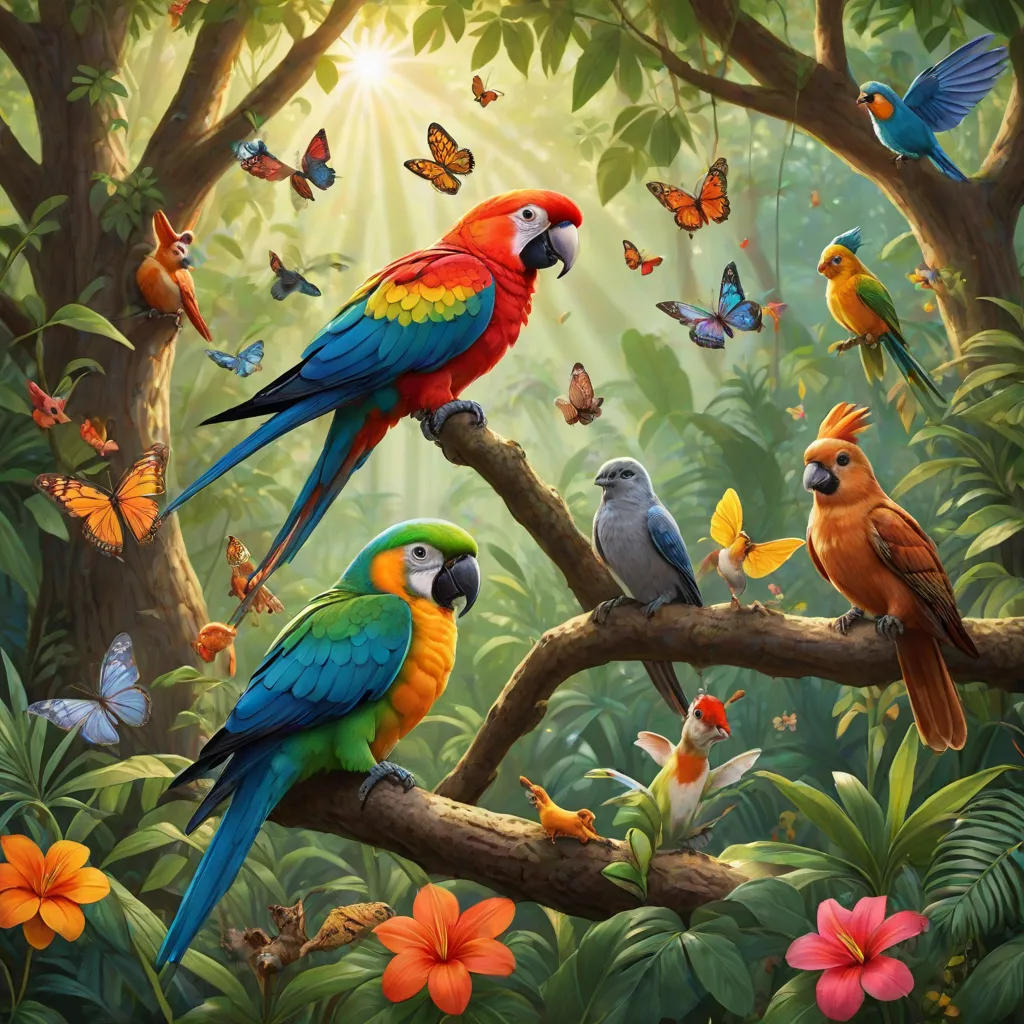 The Lost Parrot's Journey...
