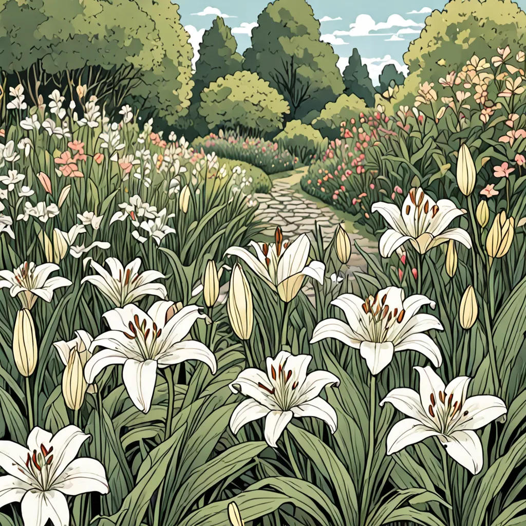 Lily's Adventure in the Giant's Garden
