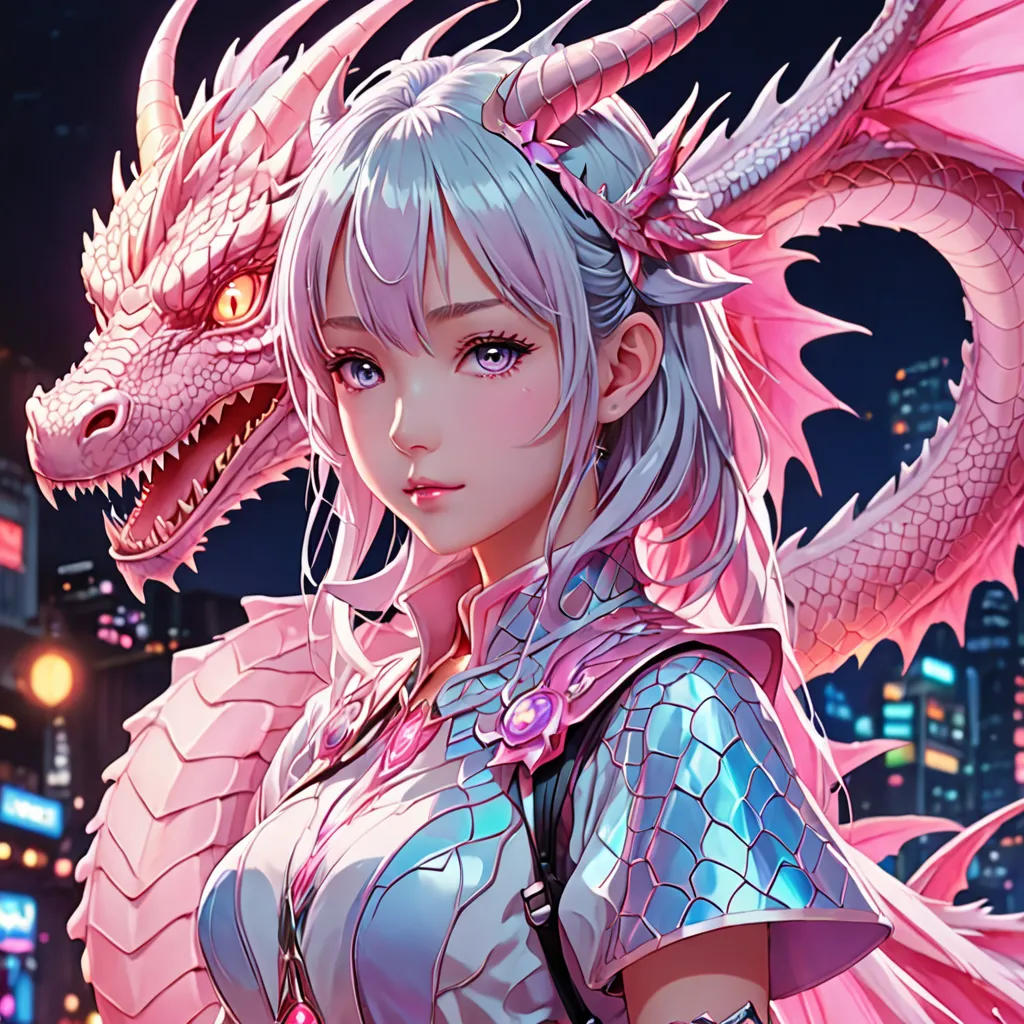 The Iridescent Dragon Girl