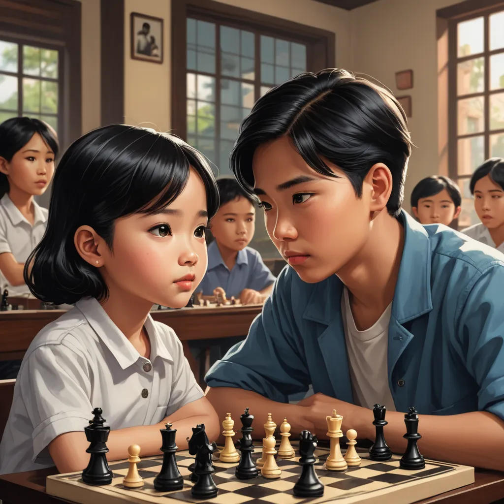 The Chess Queen's Triumph