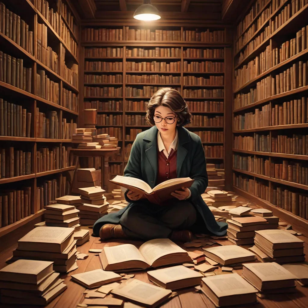 The Clumsy but Genius Librarian