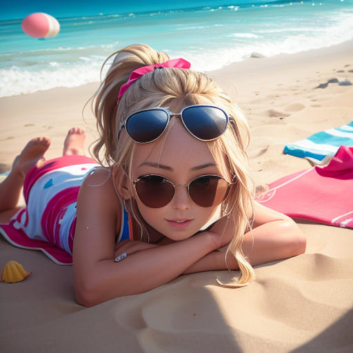 Jessica's Beach Adventure