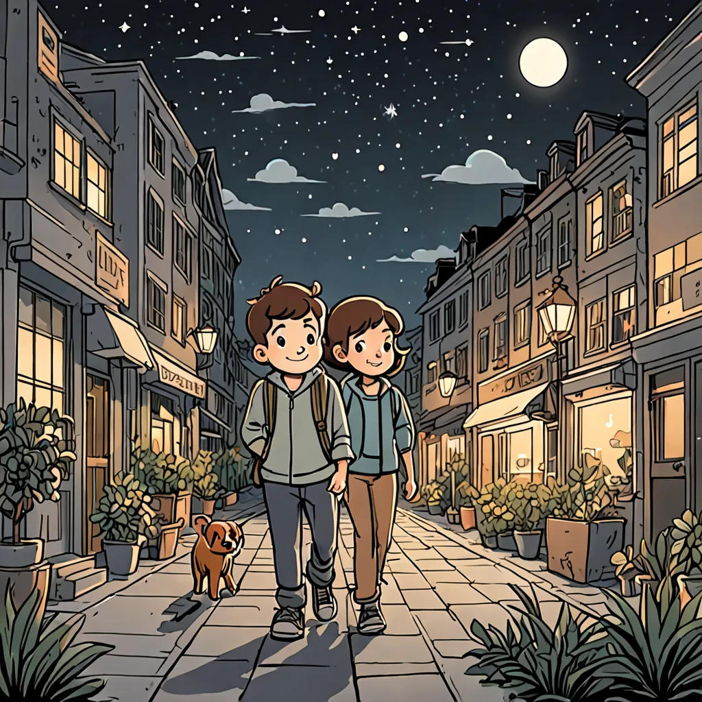 Benny and Flo's Nighttime Adventure