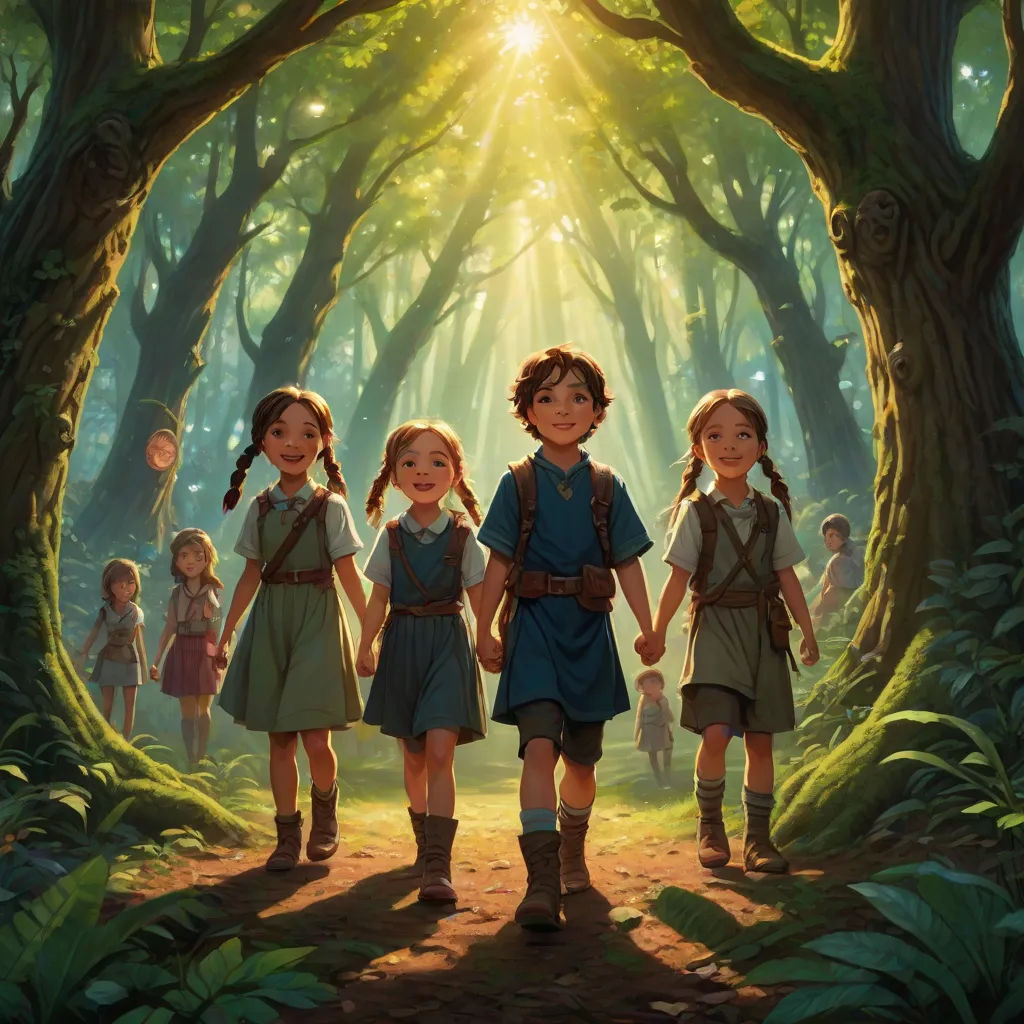 La aventura de los guardianes del bosque