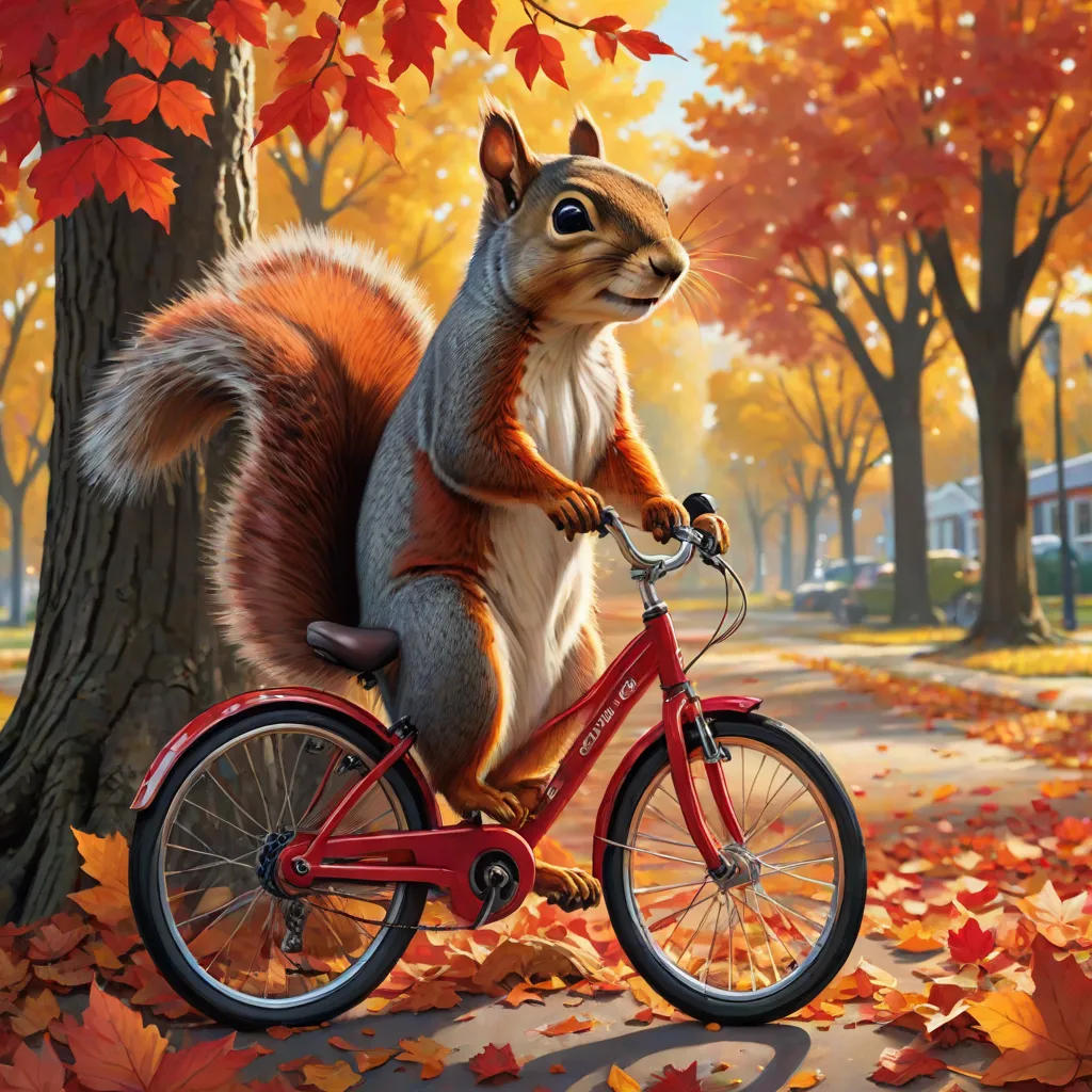 Charlie and the Shiny Red Bike