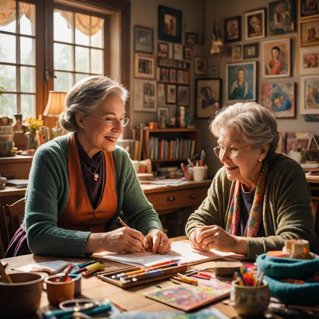 Charismatic Chrissy and Madame Chancellor's Crafty Day