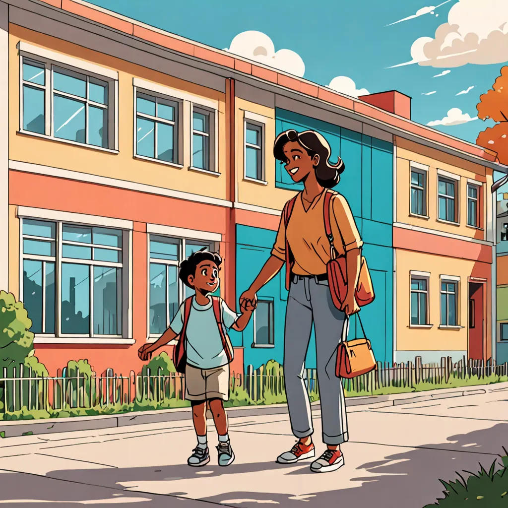 Joãozinho's First Day of School
