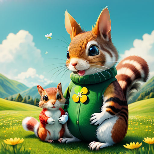 Sammy the Squirrel Explores March