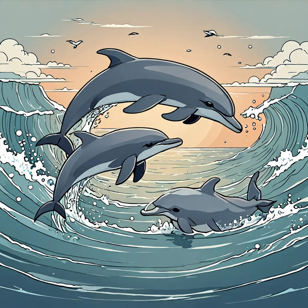 The Little Bird and the Dolphin