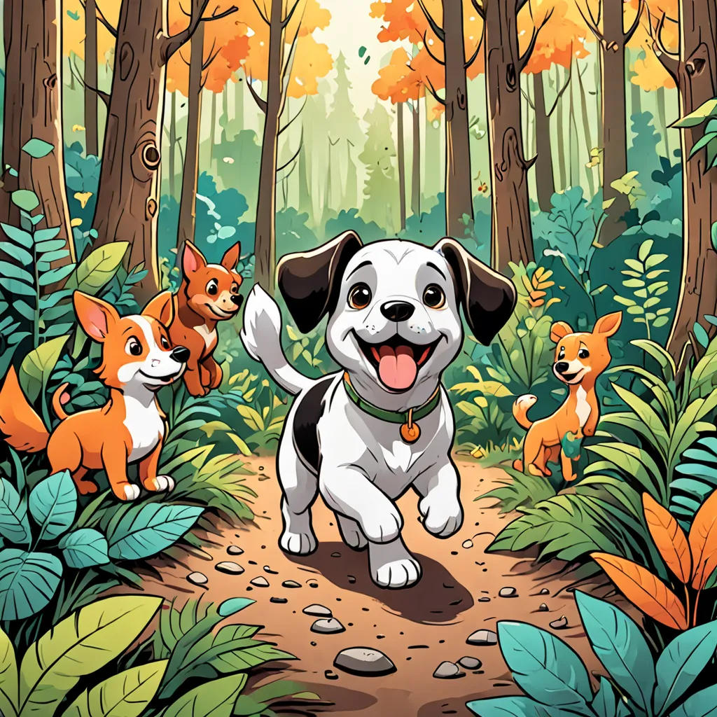 Oliver's Adventure in the Woods