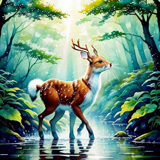 The Friendship of Rabbit and Deer