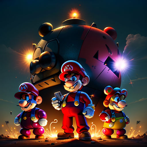 FNAF vs Mario: The Battle for Nintendo Switch