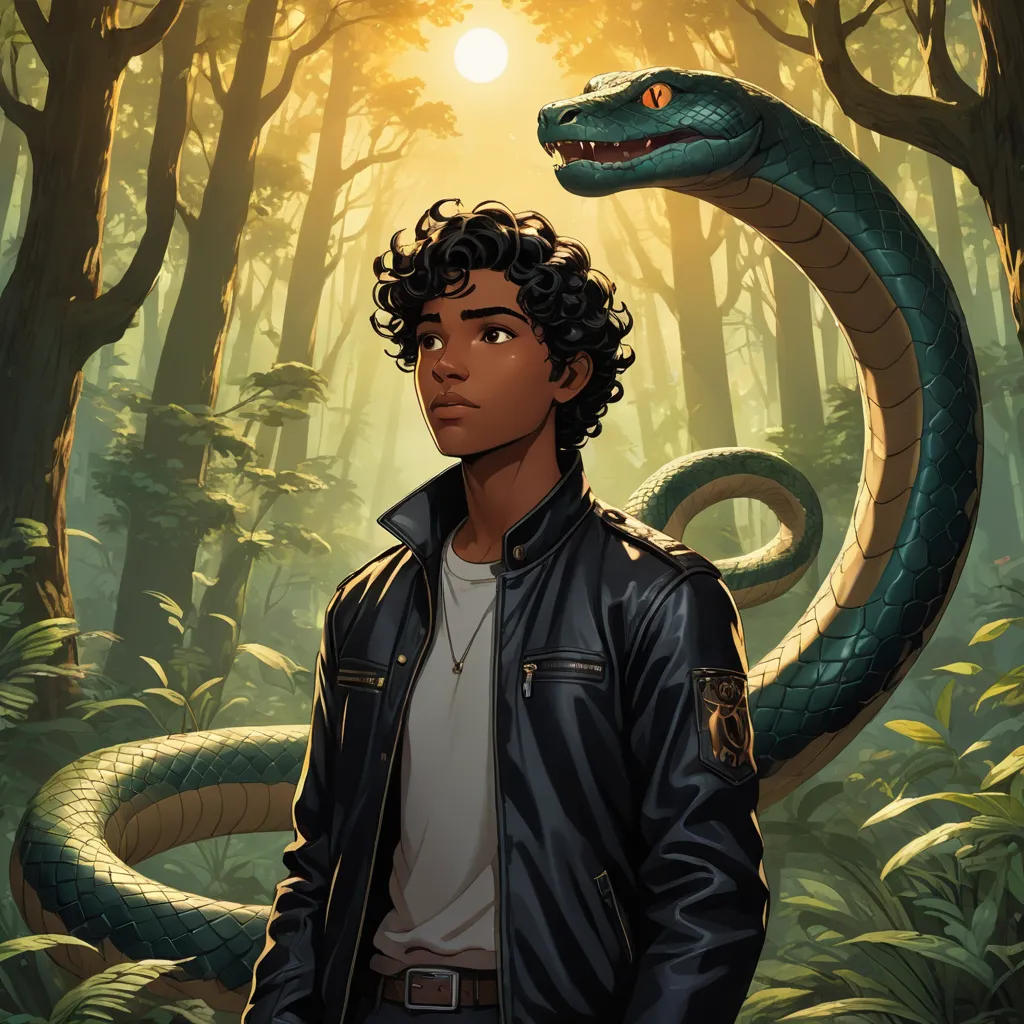 The Enchanted Great Snake