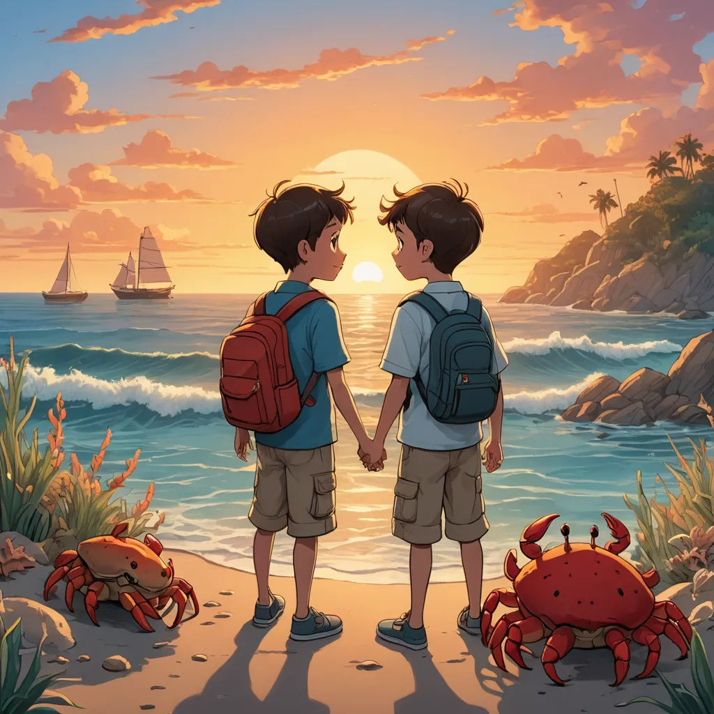 Sammy & Mr. Crab