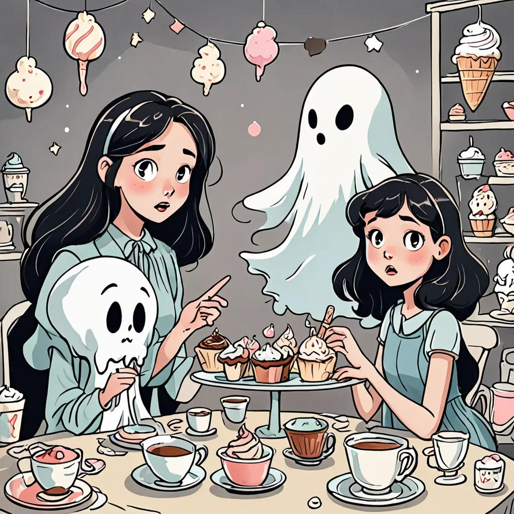The Goofy Ghost and the Grumpy Ice Cream Ghost