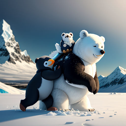 Giveaway! Polar Ice–Penguin and Polar Bear {Ends 4/17} - With Our