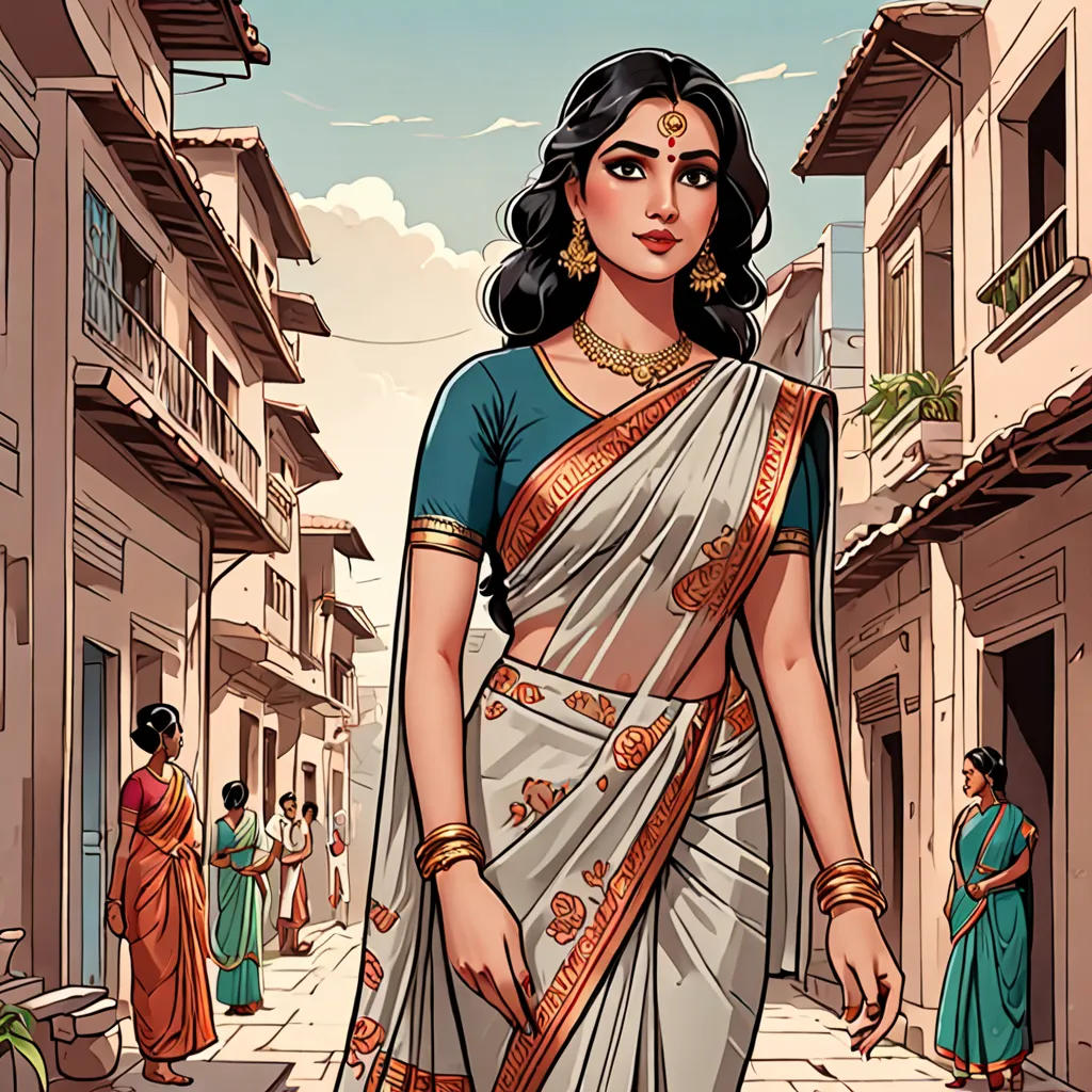 The Seductive Saree
