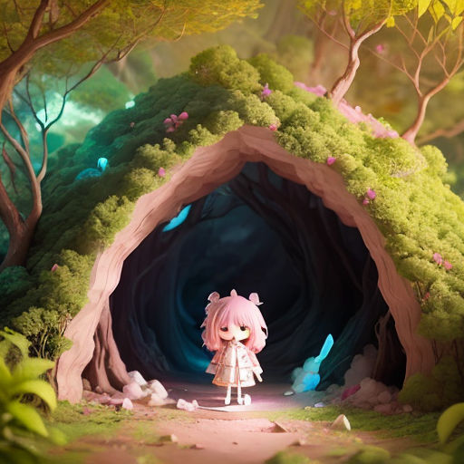 The Magical Creature of Cotton Candy Cave