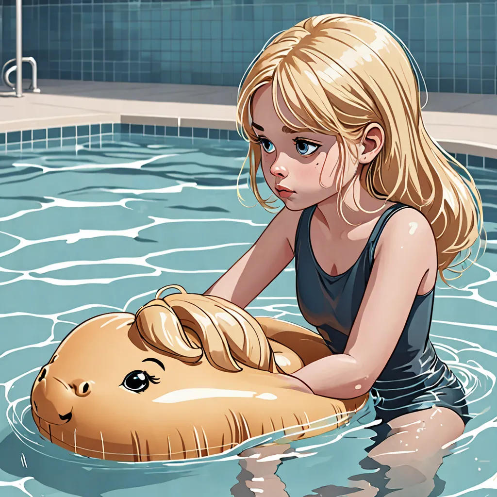 The Deflating Pony Floatie