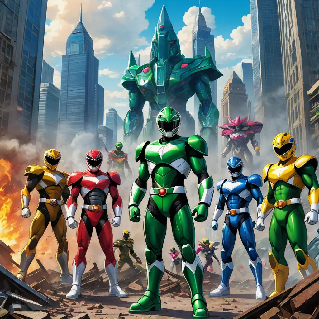 Defeat of the Green Ranger