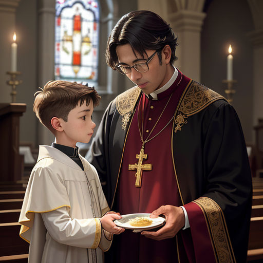 The Boy in the Red Cassock