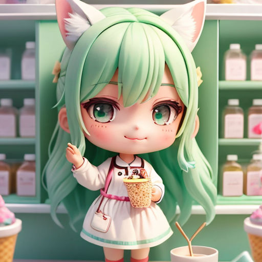 Lady, the Dancing Ice Cream Maker