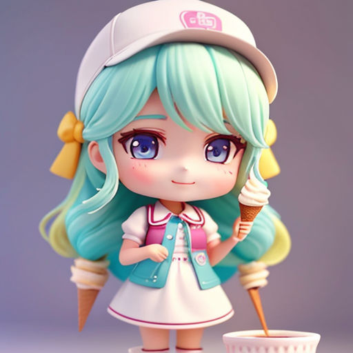 Lady, the Dancing Ice Cream Maker