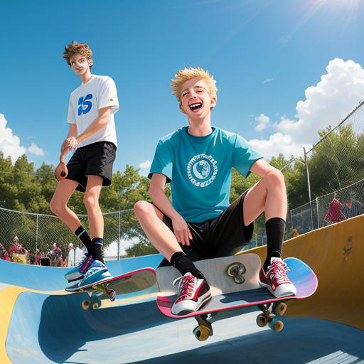 Bare Butts at the Skate Park