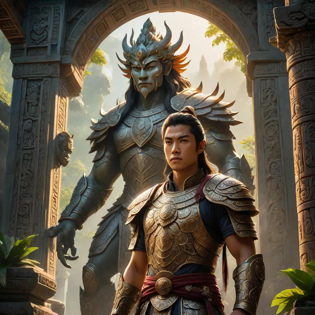 The Guardian of the Temple