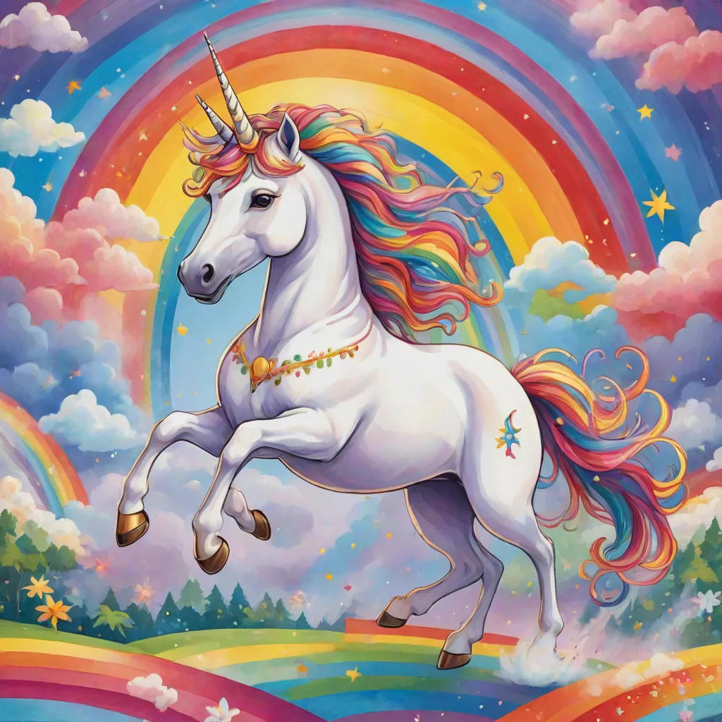 The Happy Unicorns of Rainbow Valley
