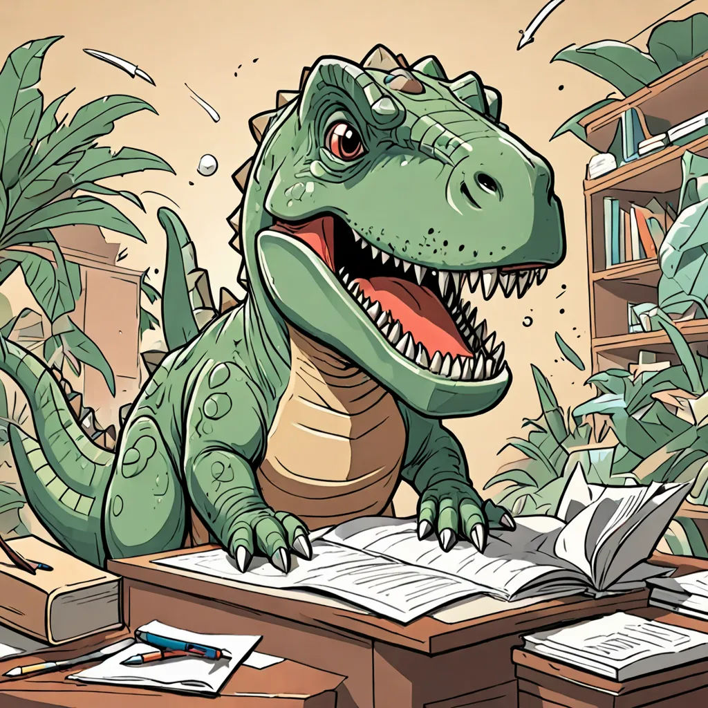 The Dinosaur Rampage cover image