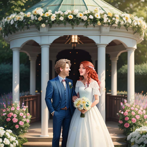 The Enchanting Wedding of Rumplestilskin and Ella