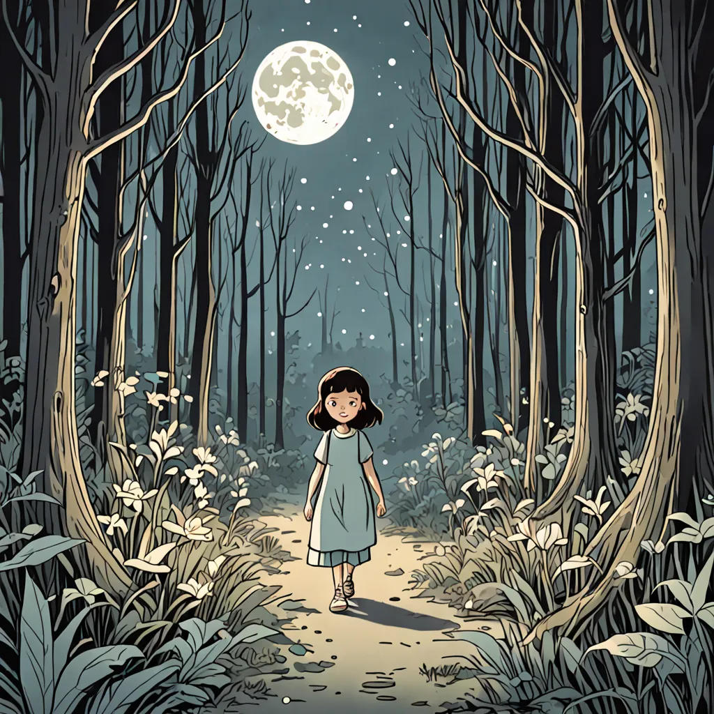 Moonbeam and the Friendly Monster