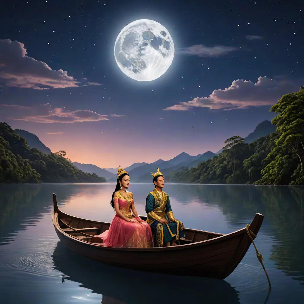 The Enchanted Lake and the Fate of Taal and Mulawin